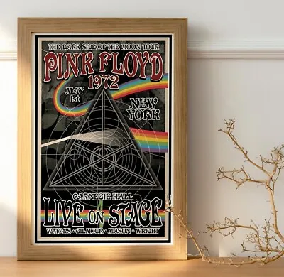 Pink Floyd Dark Side Of The Moon Carnegie Hall Live Concert Tour Poster 36 X24  • £8.99