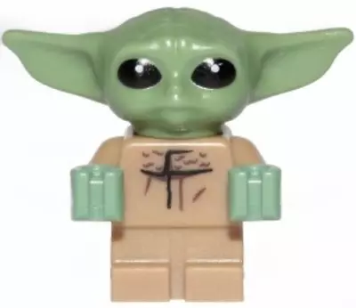 NEW Genuine LEGO Star Wars Din Grogu The Child Baby Yoda Minifig SW1113 75363 • $17.11