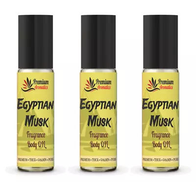 Premium Egyptian Musk Perfume Body Oil NEW - Glass - Thick & Uncut • $11.95