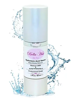 1 Oz. Deep Wrinkle Reducer - Hyaluronic Acid Serum With Biopeptides • $49.90