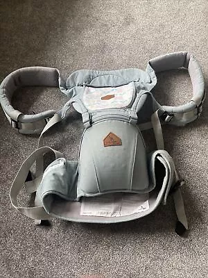 £15.99 • Buy I-Angel Hip Seat Baby Carrier Pale Green VGC Detatchable Seat