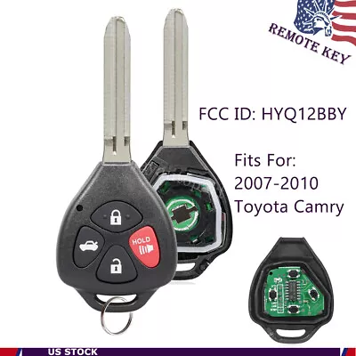 $11.28 • Buy Replacement For 2009 2010 2011 Toyota Camry Remote Car Key Fob 4BTN HYQ12BBY