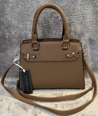 La Terre Pebbled Faux Leather Tote Satchel Crossbody Bag • $20