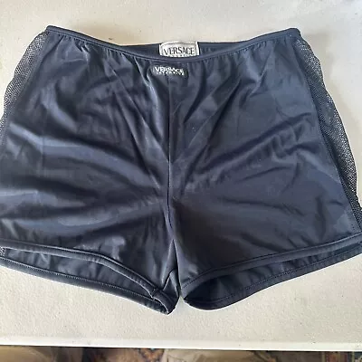 Vintage Versace Intensive Men’s Swim Shorts Mesh Detail Rare Vintage 90’s • $129.99