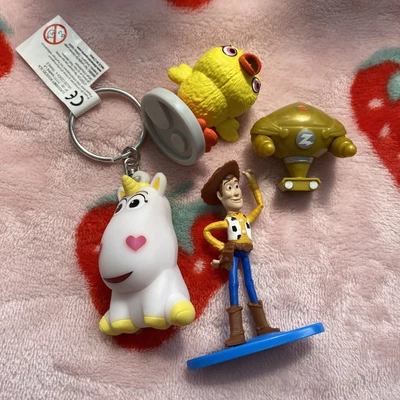 £6.99 • Buy B1) Disney Pixar Bundle Of Figures Toy Story Woody, Zurgbot, Ducky & Buttercup