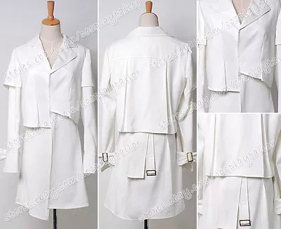 $105.99 • Buy Twilight New Moon Movie Alice Cullen White Costume Suit Coat Lovely And Cool