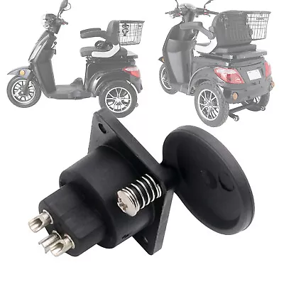 Mobility Scooter Charging Socket XLR Female Chassis Panel Plug Socket Connector • £5.48