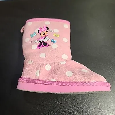 Toddler Girl Minnie Mouse Boots Size 8 • $4.99