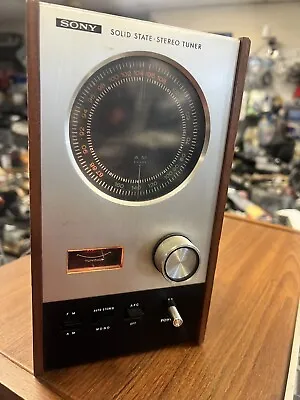 Vintage Sony Solid State Stereo Tuner ST-80W • $80