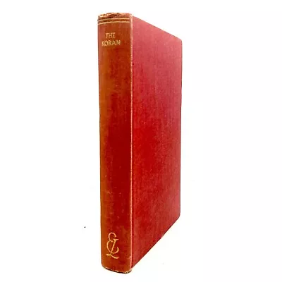  The Koran  Translated By J.M. Rodwell [J.M. Dent 1953] Everyman's Library • $15