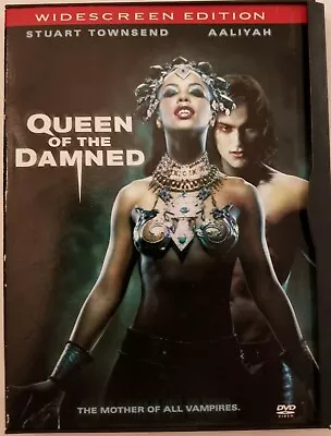 Queen Of The Damned (DVD 2002 Widescreen) Aaliyah Stuart Townsend FREE SHIP • $7