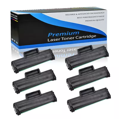 6PK Black MLT-D104S 104S Toner For Samsung ML-1865 ML-1865W SCX-3201 SCX-3200 • $81.89