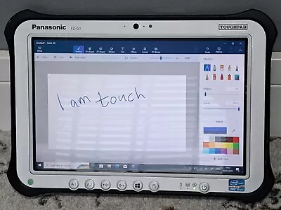 Panasonic Toughpad FZ-G1 Core I5 1.9GHz 4GB RAM 128GB SSD Windows 10 4G Sim Wifi • £190