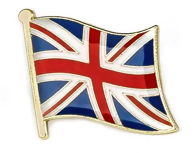 Union Jack : UK BRITAIN Flag Lapel Pin Badge - FREE POSTAGE • £2.95