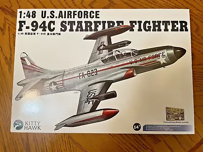 Kitty Hawk 1/48 F-94C Starfire With Extras • $80