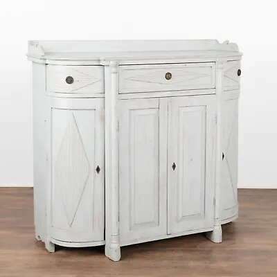 Gray Gustavian Pine Sideboard Buffet Sweden Circa 1860-80 • $6250