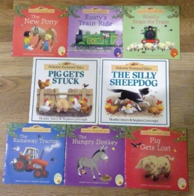 £6 • Buy Usborne Mini Farmyard Tales Book Bundle X8 Books