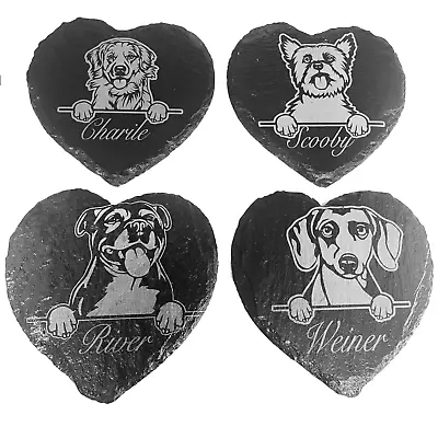 Pet Memorial Gifts Plaque For Dog Cat Slate Marker Personalised Grave Stone • £4.99