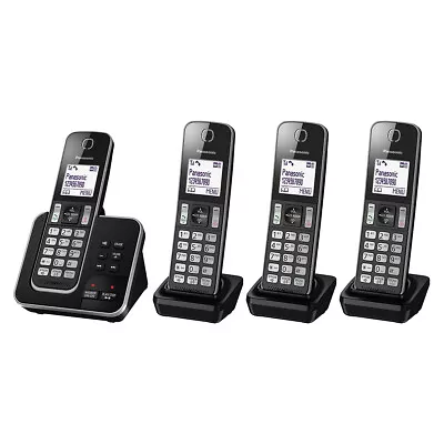 Panasonic Digital Cordless Phone System KXTGD324ALB • $124