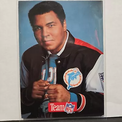 Muhammad Ali Boxing Champion Team Nfl #1 1992 Insert Pro Line Portraits • $0.99