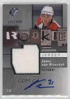 2009-10 SPx Rookie Auto Jersey /499 James Van Riemsdyk #179 Rookie Auto RC • $8.30