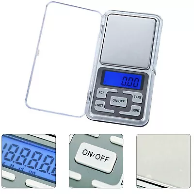 Mini Digital Pocket Scale 200g X 0.1g For Jewelry Gold Gram Herb Grain Kitchen • $11.82