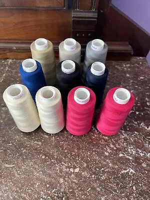 Maxi-Lock 3000 Yards Thread Multicolor - Lot Of 10 • $15