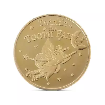 Twinkle The Tooth Fairy Coin Token Souvenir Coin For Babies Commemorative Gift • £3.95