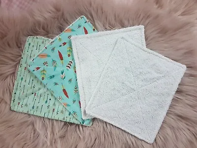 Reusable Cloth Wipes Washable Handmade Baby Wipes Household Wipes • $3.25