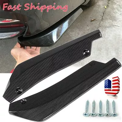 1 Set Sport Rear Bumper Splitter Lip Diffuser Canard Spoiler For Honda Civic USA • $16.99