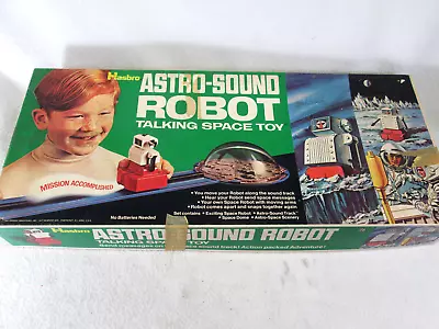 Vintage 1969 Hasbro Astro-Sound Robot Talking Space Toy (complete Works) • $78.99