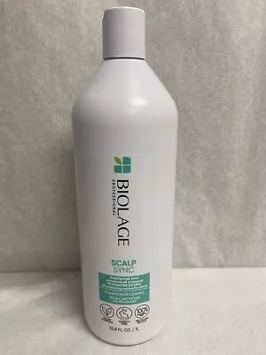 Matrix Biolage Scalp Sync Pyrithione Zinc Antidandruff Shampoo 33.8 Oz *Sealed* • $34.75