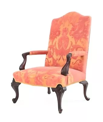 A Continental Mahogany Gainsborough Armchair Mid 18th Century • £1500