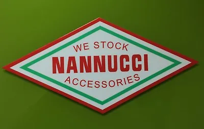 Nannucci Shop Window Reproduction Vinyl Sticker Ulma Vigano  • $12.45