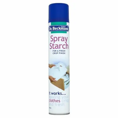 £6.99 • Buy Ironing Laundry Spray On Starch 400ml Leaves Clothes Feeling Fresh And Crisp