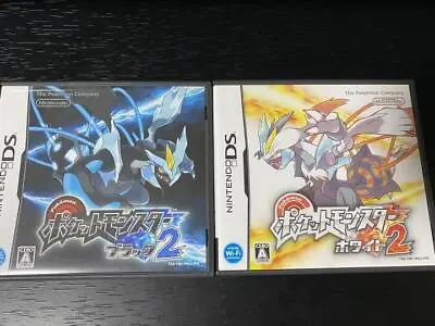 Pokemon Black 2 & White 2 Nintendo DS Japanese From Japan Tested Authentic • $79.95