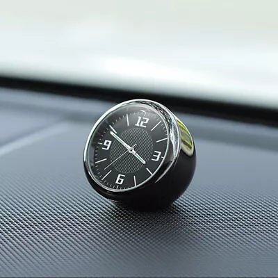 Metal Chrome Car Dashboard Air Vent Nice Clock Timer Solid Base Clip Accessories • $25.92