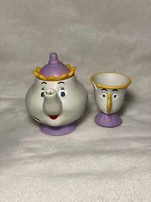Beauty And The Beast Mrs Potts Teapot And Chip Teacup McDonald's Toy 2002 • $9.95