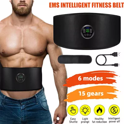 EMS Massager Abdominal Back Full Body Muscle Stimulator Pain Relief Device Smart • $20.99