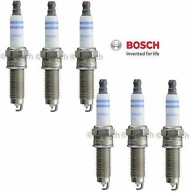 $52.95 • Buy 6 BOSCH Double Iridium Spark Plugs Audi Q7 Porsche Cayenne 3.6L V6 Bosch 7431