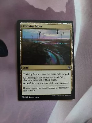 Thriving Moor MISPRINT Magic The Gathering MTG Card - Miscut Twisted - MISP2 • $4.95