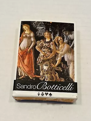 Sandro Botticelli Vintage Playing Cards Modiano Uffizi Gallery 2002 Italy • $14