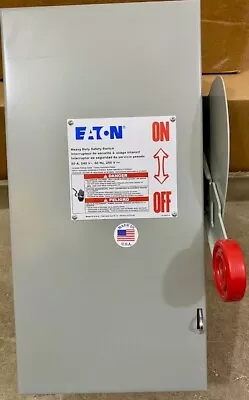 Eaton Dh222ngk 60 Amp 240 Volt Indoor Fusible Safety Switch Disconnect • $60