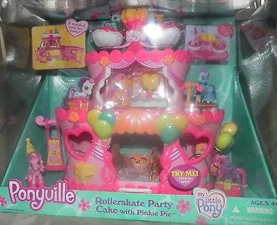 NEW My Little PONY Ponyville Rollerskate Party Cake Pinkie Pie Birthday  • $249.99