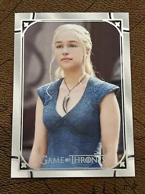 2021 Game Of Thrones Iron Anniversary Emilia Clarke As Daenerys Targaryen #3 • $5.98