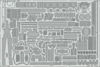 Eduard 53259 1/350 Ship- Bismarck Part 1 For TSM (D) • £51.94