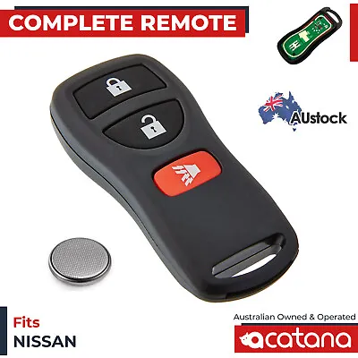 Remote Car Key Flip For Nissan X-Trail T30 2002 - 2007 433 MHz Fob Replacement • $23.89