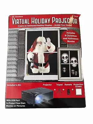 Mr. Christmas Virtual Holiday Projector Animated Halloween/Christmas Display • $34.99