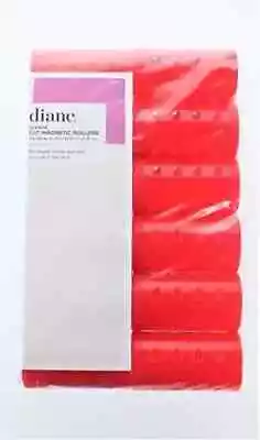 Diane 12 Pack  Magnetic Hair Roller Red 1 1/2 Inch • $7.50