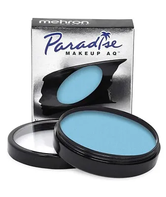 Mehron Paradise AQ Makeup Face Body Paint LIGHT BLUE • $8.99